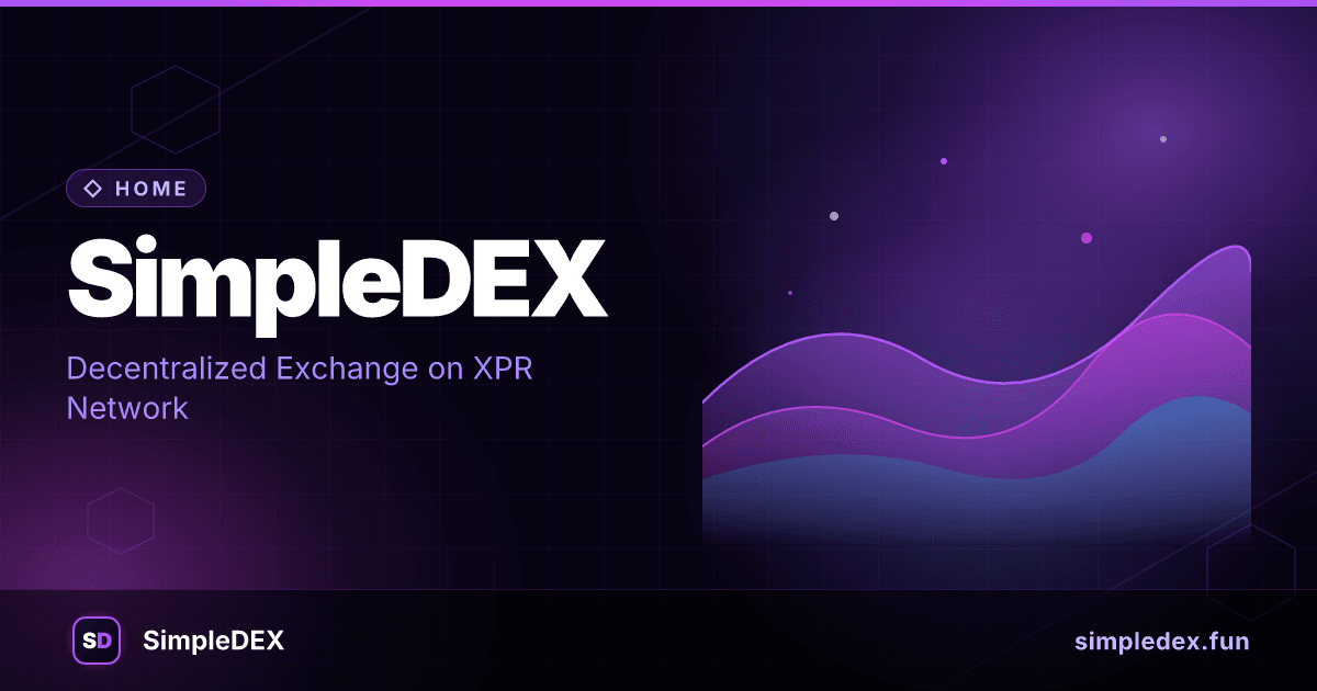Simple DEX preview